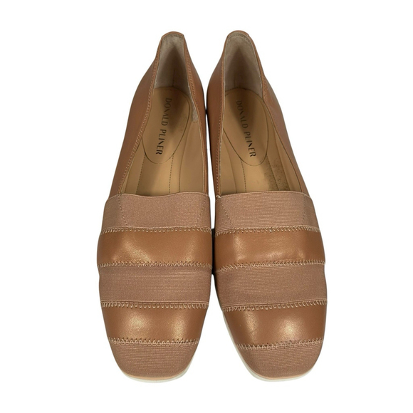 Donald J Pliner Shoes - Donald Pliner May Slip On Loafer Womens Size 9.5 Elastic Leather
